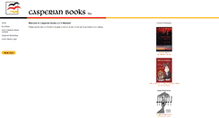 Desktop Screenshot of casperianbooks.com